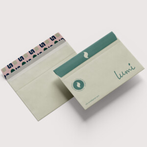 Envelopes for Letterhead Envelopes of the made up brand Lumi